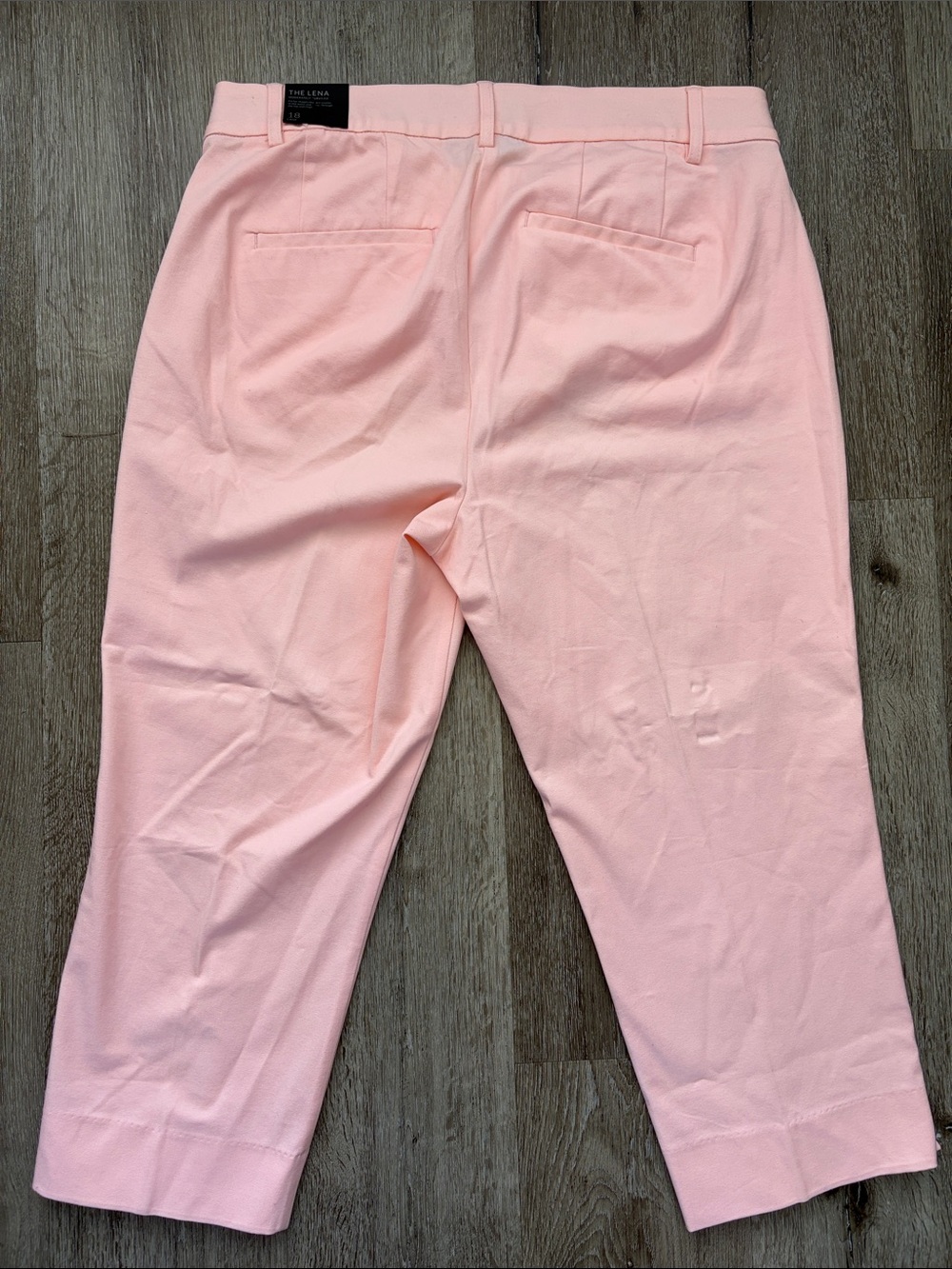 Lane Bryant Light Pink Cropped Tailored Pants - Picture 5 of 10